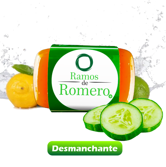 Jabón de Papaya, Pepino, Limón y Zanahoria (Desmanchante)