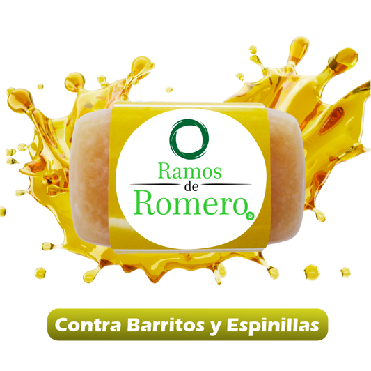 Jabón Artesanal de Lecitina de Soya (Contra barritos y espinillas)