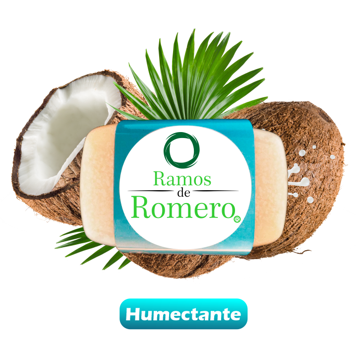 Jabón Artesanal de Coco (Hidratante)